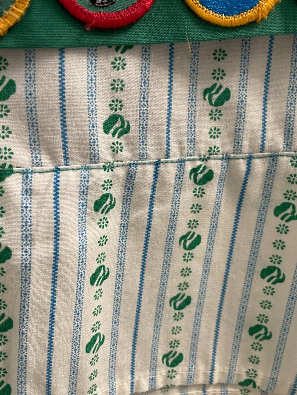 Complete 1990s Girl Scout Junior uniform with skirt - Picture 5 of 16